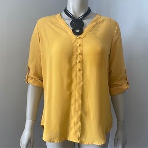 EXPRESS | Long sleeve Mustard color